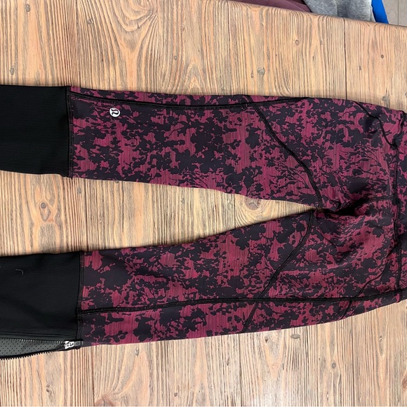 Lululemon Athletica Rebel runner mid rise crop - Picture 4 of 5